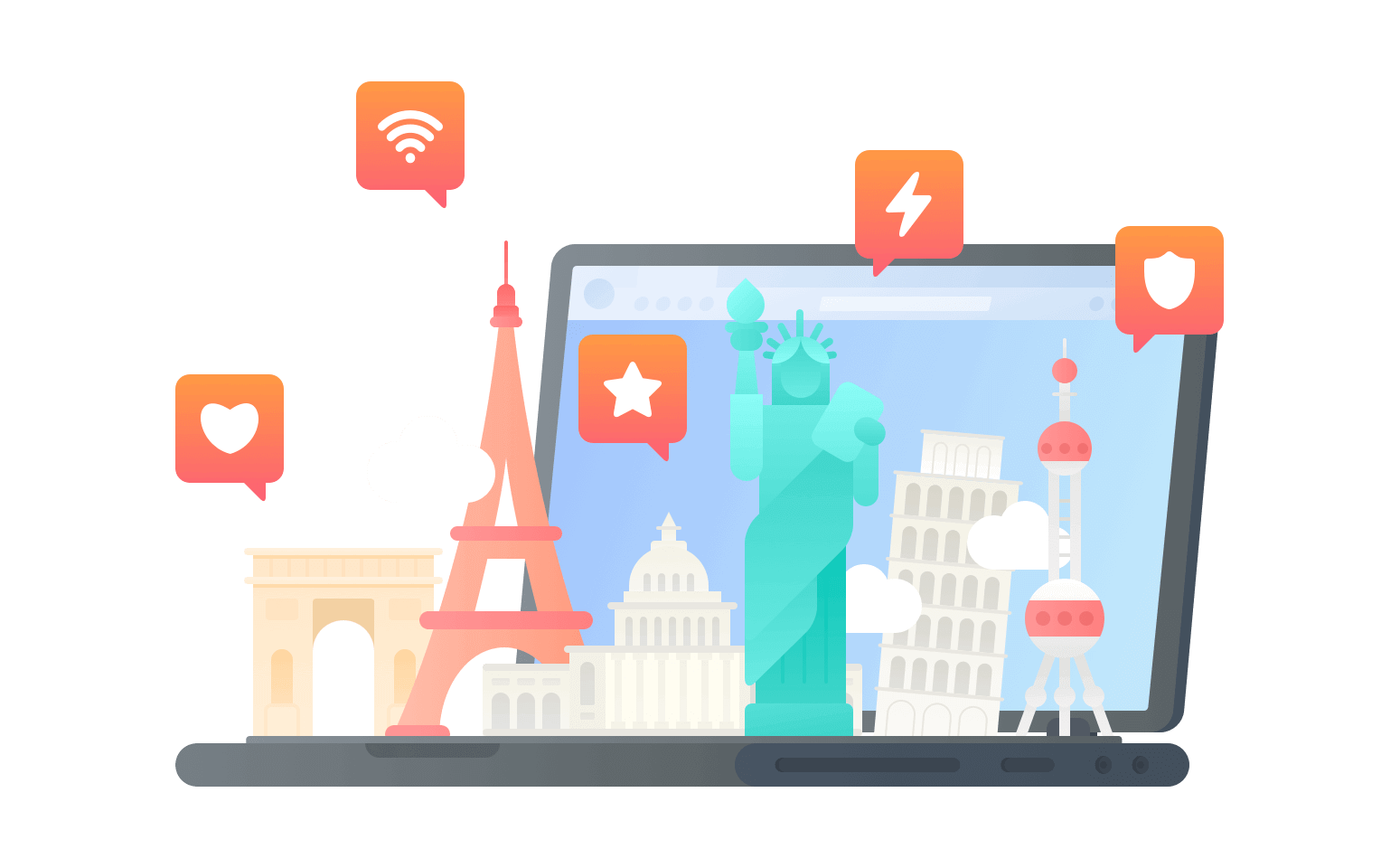 在南极洲连接到中国的加速器 - 华人VPN